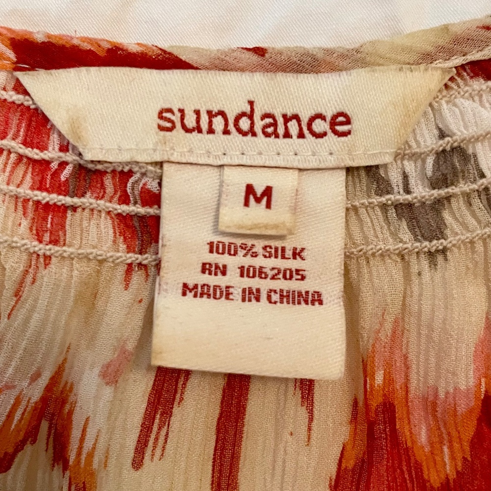 Sundance Silk Blouse - Picture 4 of 10